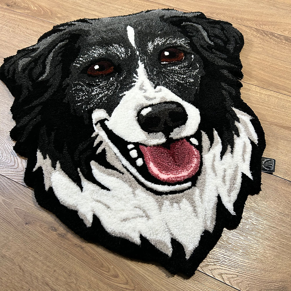 custom tufted dog rug