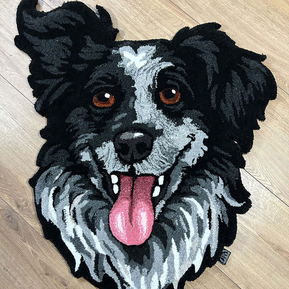 Custom Tufted Cat Rug