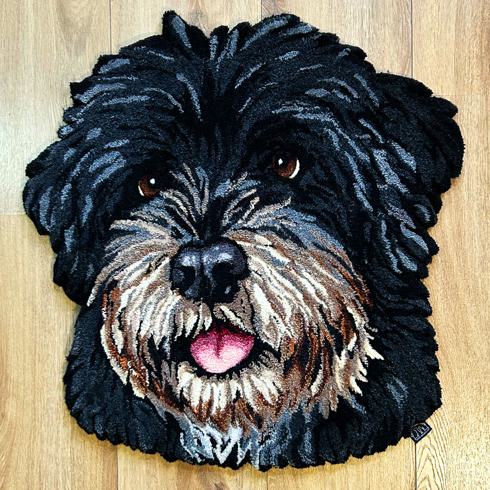 Custom Tufted Dog Rug